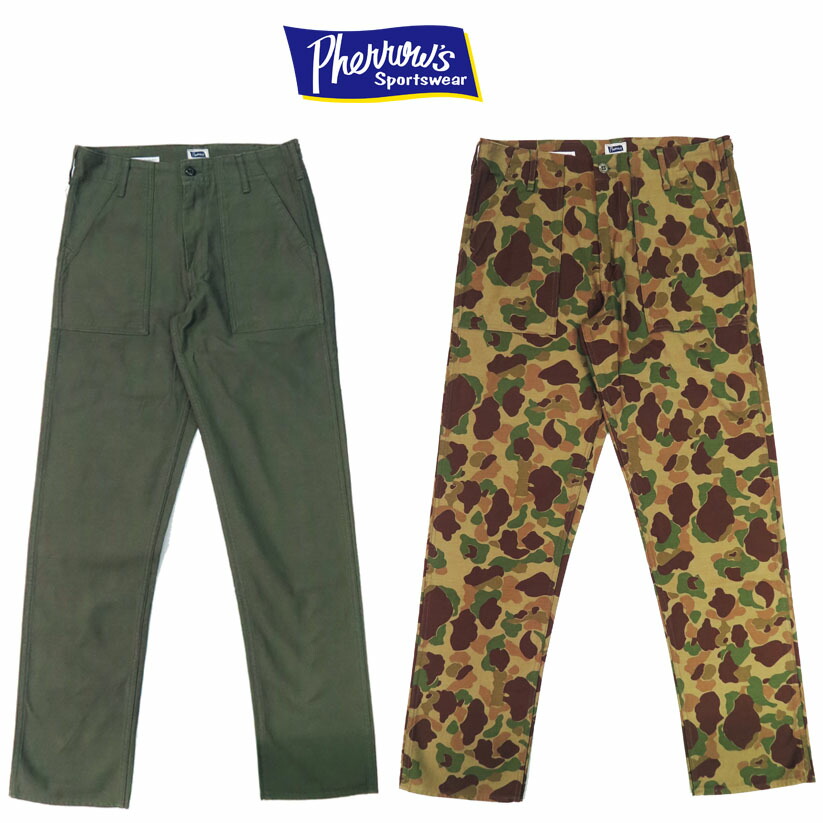 楽天市場】フェローズ Pherrow's パンツ ベイカー ユーティリティ