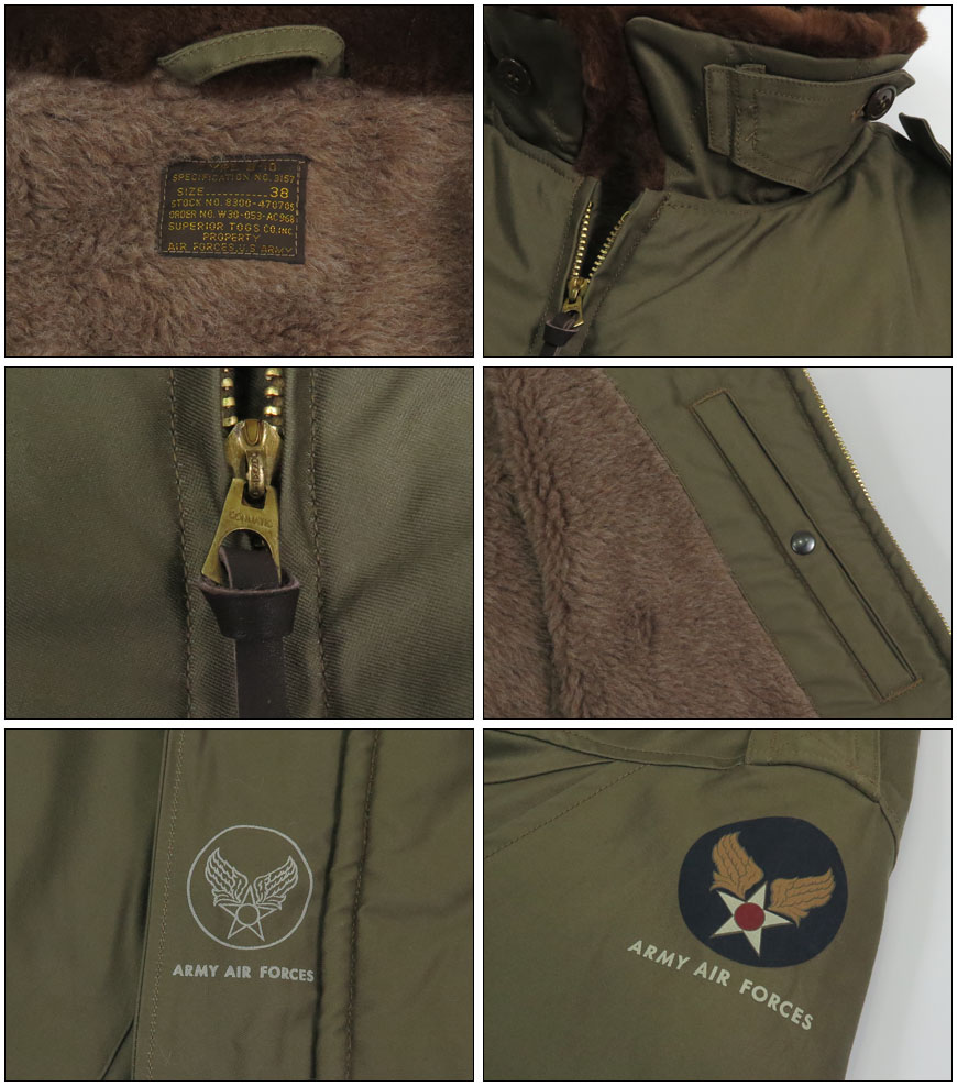 楽天市場】バズリクソンズ Buzz Rickson's フライトジャケット B-10