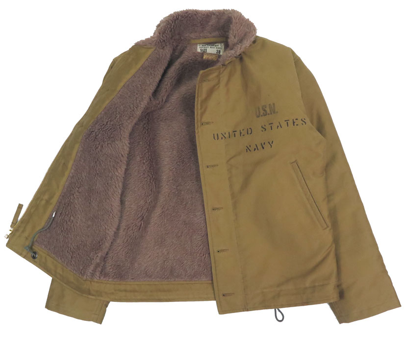 楽天市場】バズリクソンズ Buzz Rickson's デッキジャケット N-1