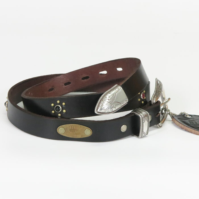 楽天市場】GLAD HAND × HTC ウエスタン スタッズ レザーベルト