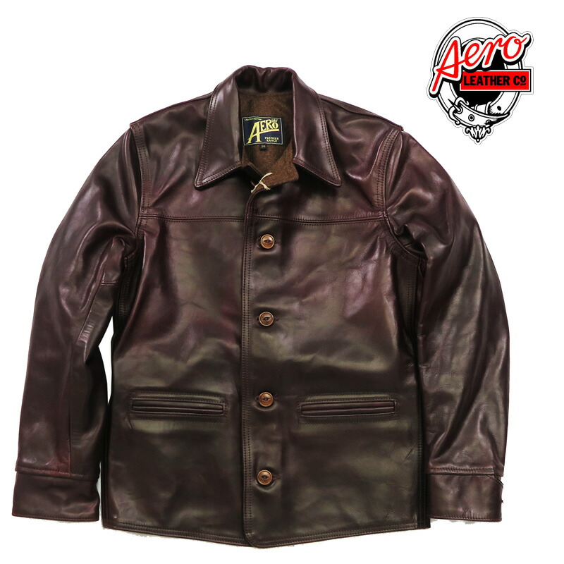 楽天市場】エアロレザー AERO LEATHER レザー プレミア ワークコート