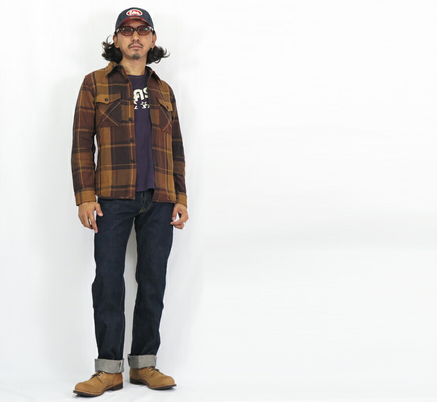 楽天市場】UES ウエス エクストラヘビー チェック フランネル シャツ