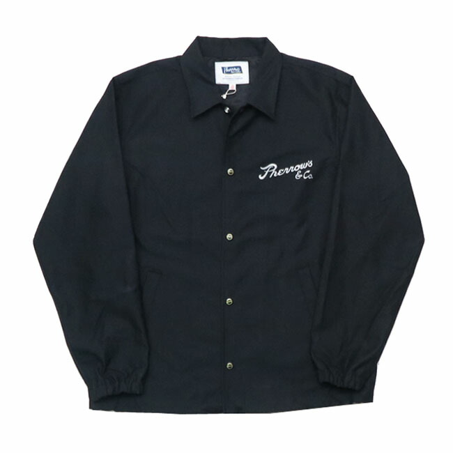 楽天市場】フェローズ PHERROW'S 長袖 コーチ ジャケット 刺繍 バック