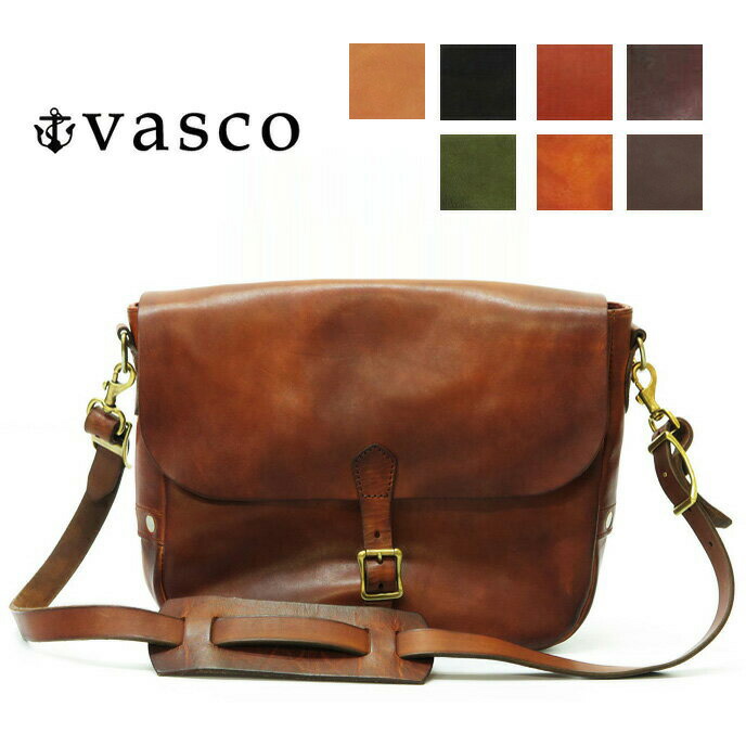 楽天市場】バスコ VASCO レザー ポストマン ショルダーバッグ