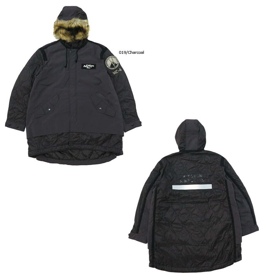 楽天市場】AVIREX アビレックス 長袖 キルト アーミー コート