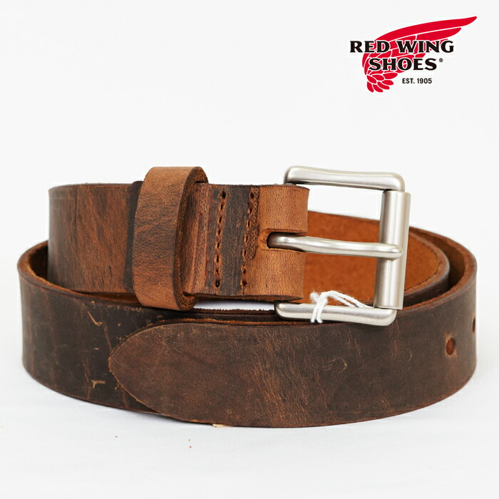 楽天市場】REDWING レッドウィング レザー ベルト 38mm幅 カッパー