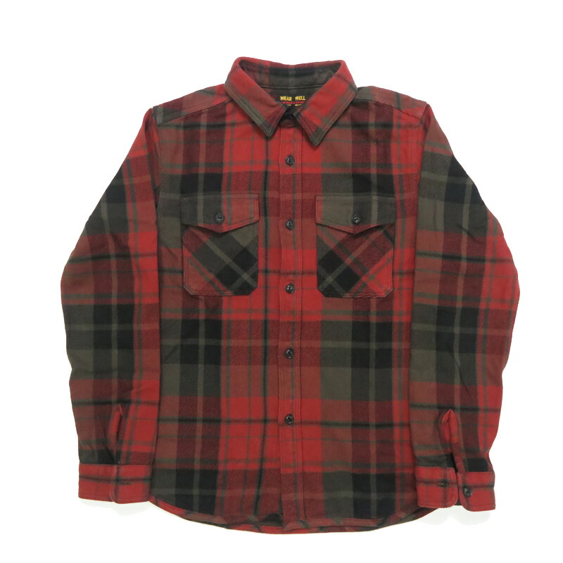 楽天市場】UES ウエス チェック エクストラヘビーネルシャツ 長袖