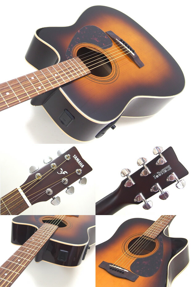 楽天市場】ヤマハ エレアコ YAMAHA FX370C TBS アコースティックギター