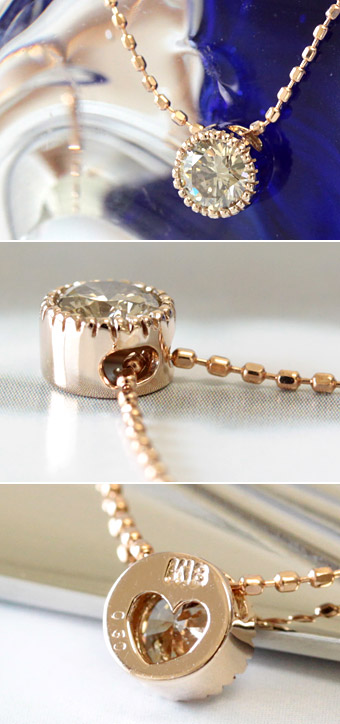 楽天市場】K18 ミル打ちデザイン シャンパンブラウンカラー