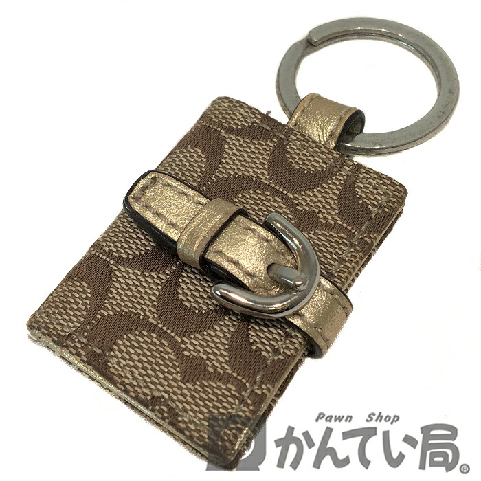 楽天市場】【中古】 COACH (コーチ) シグネチャー 手帳型 チャーム