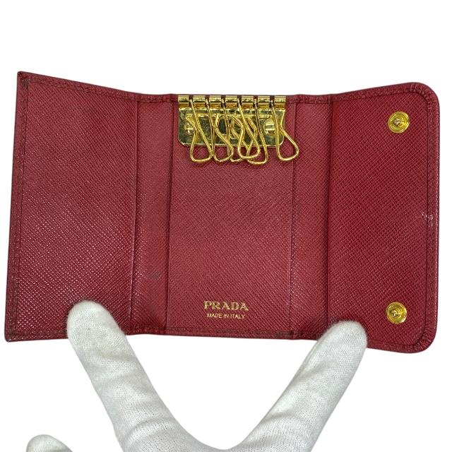 楽天市場】PRADA プラダ 1M0222 6連 キーケース 小物 サフィアーノ