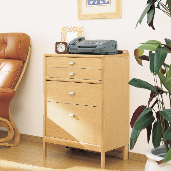 楽天市場】カリモク 電話台 ファックス台 マルチチェスト 幅460mm