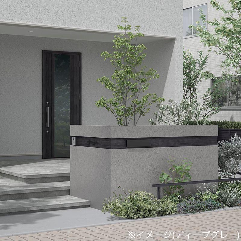 楽天市場】郵便ポスト LIXIL エクスポストKN 錠なし ブラックエンボス