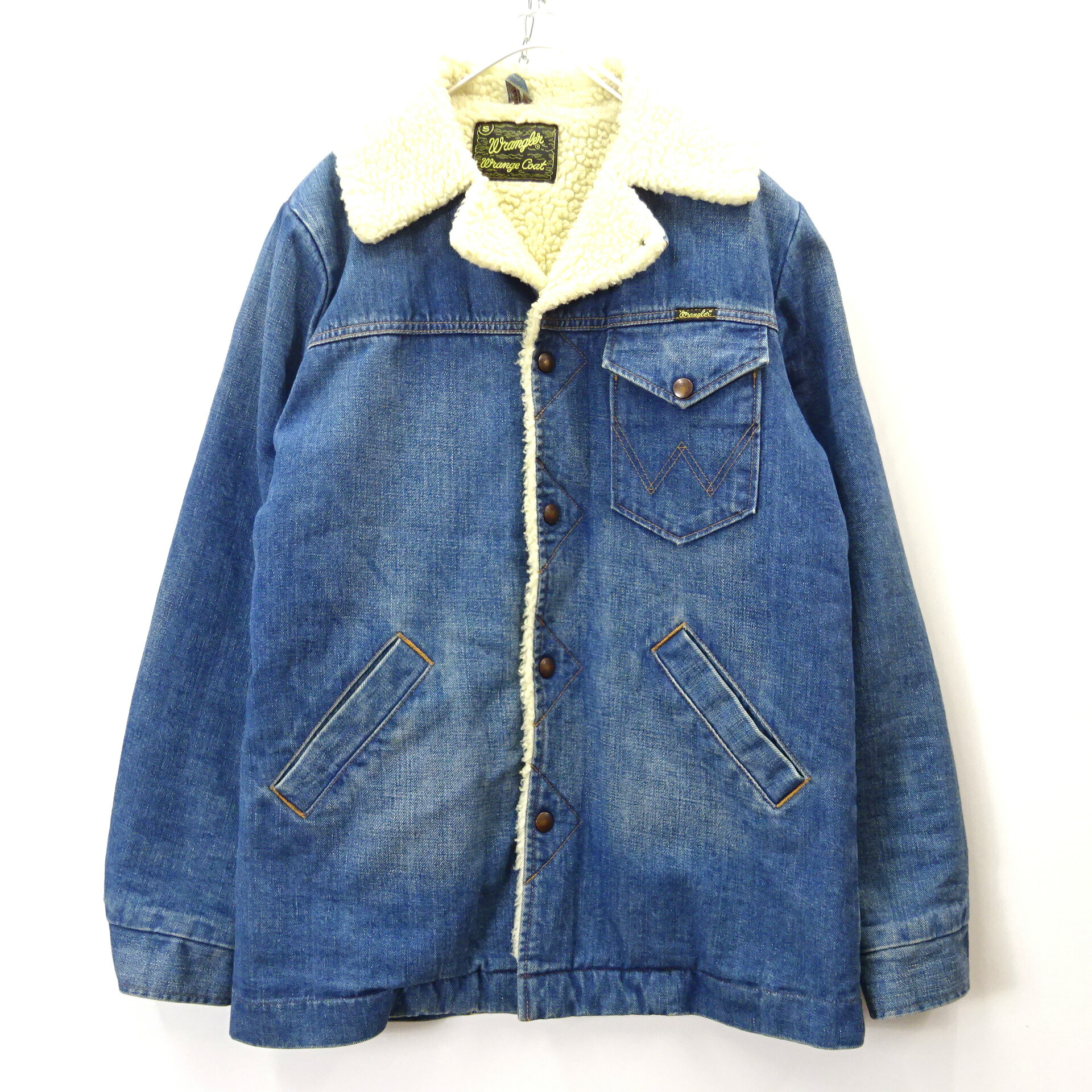 ゴ*太様 Wrangler ボア付きデニムジャケット アメリカ製 オーバー