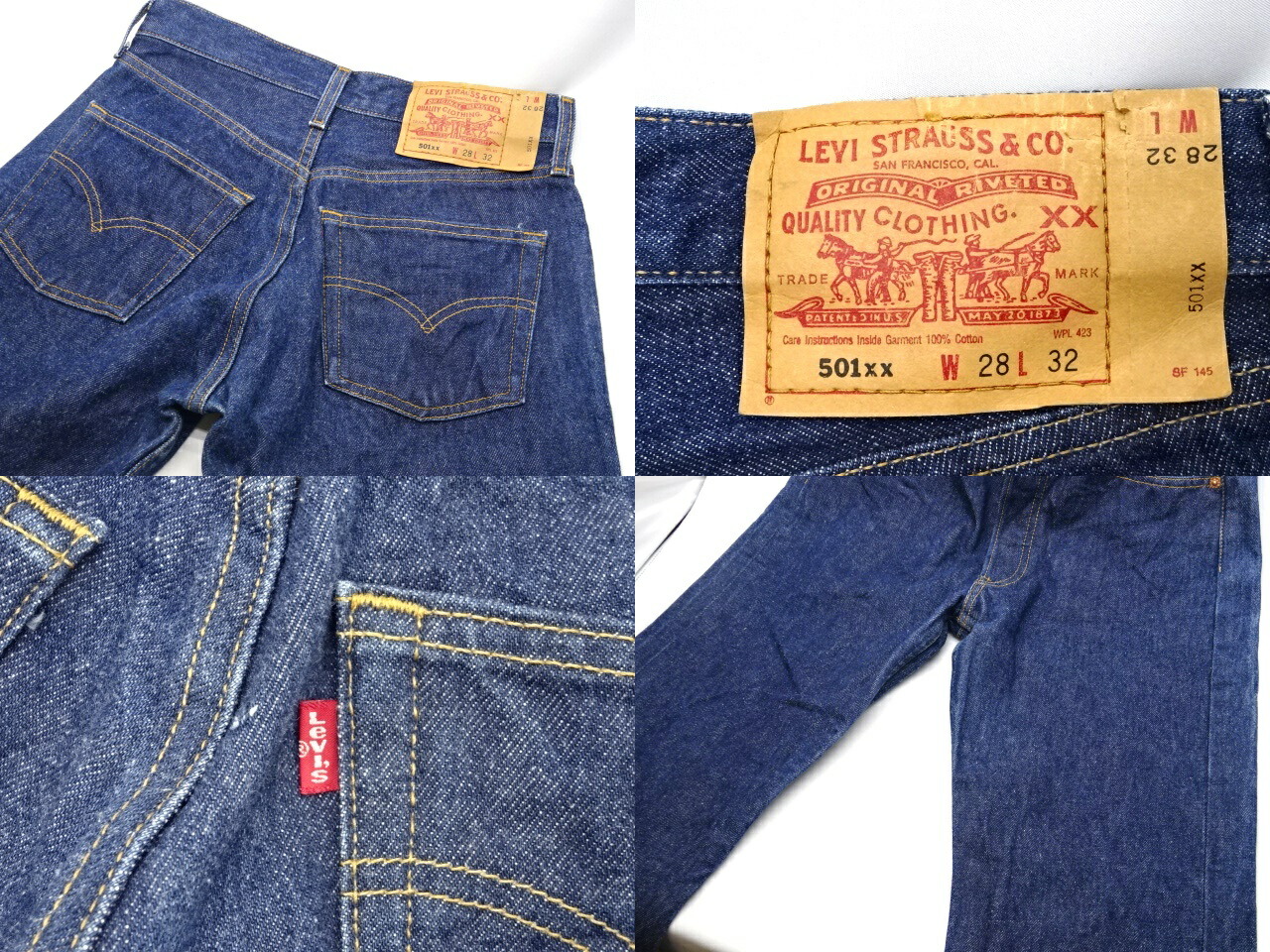 楽天市場】【中古】古着 メキシコ製 Levi's リーバイス 501XX 501-0000