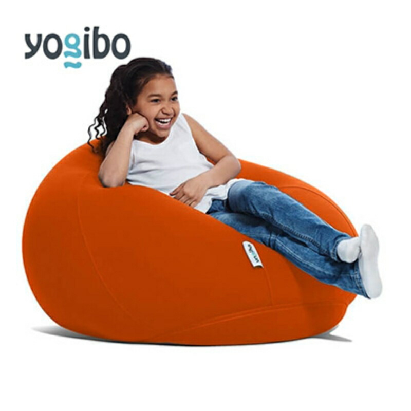 楽天市場】ヨギボー（カラーオレンジ）（ビーズクッション｜インテリア