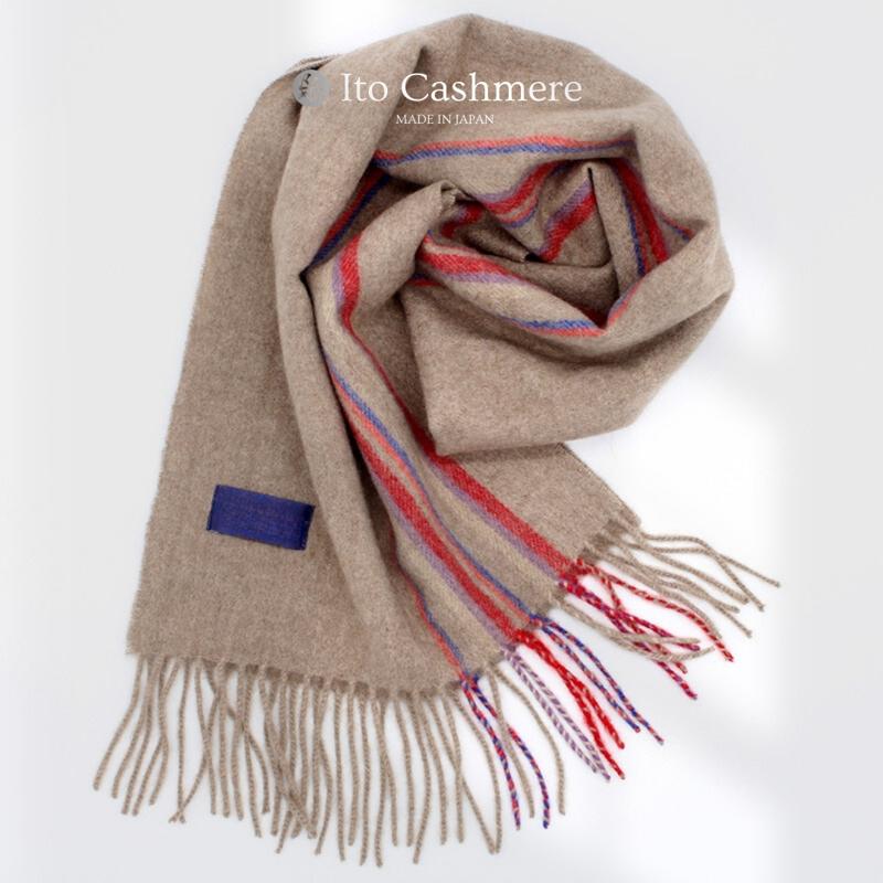 楽天市場】【ふるさと納税】100％ピュアカシミヤ・マフラー フリンジ