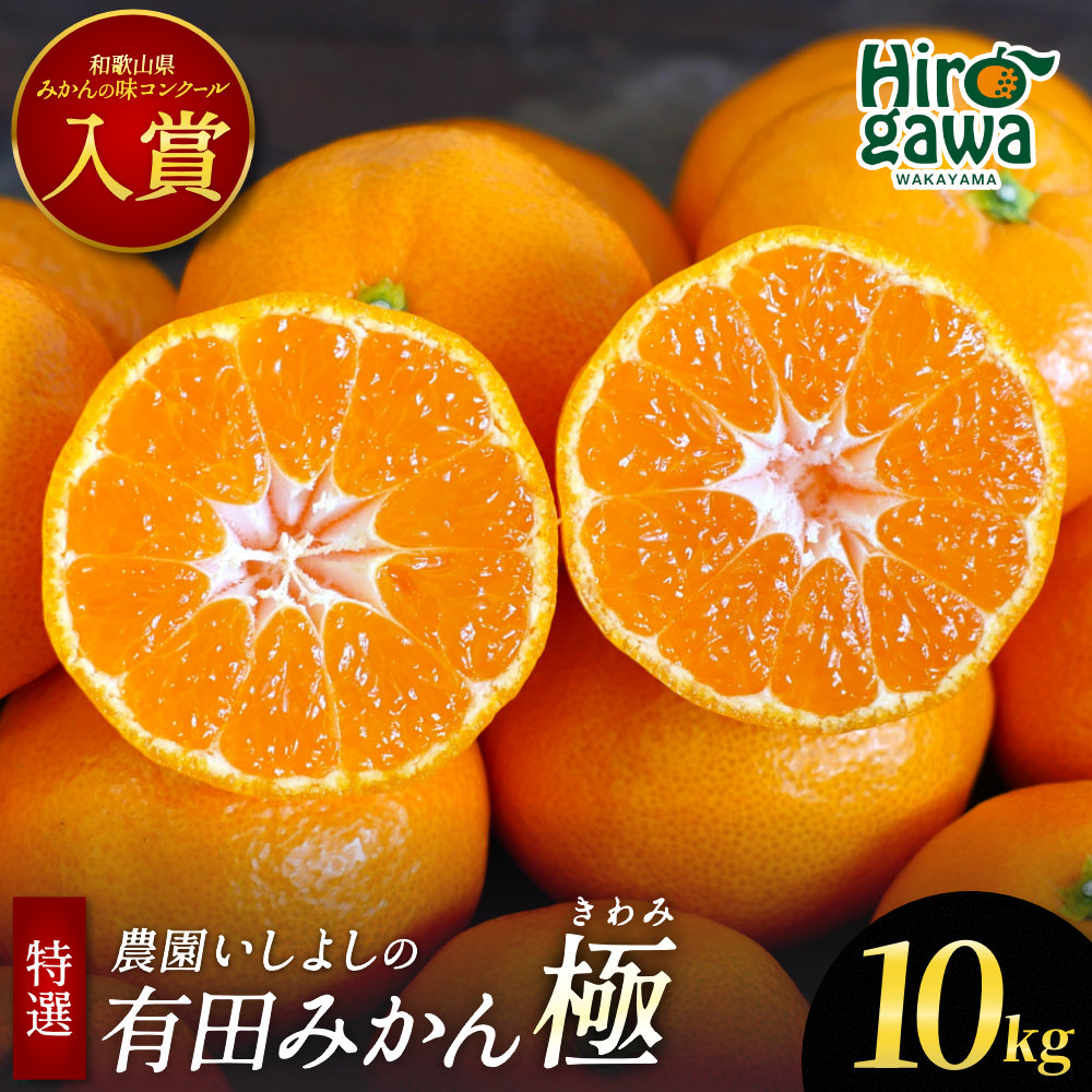楽天市場】【ふるさと納税】 有田みかん 特選 極 10kg 【 創業120年