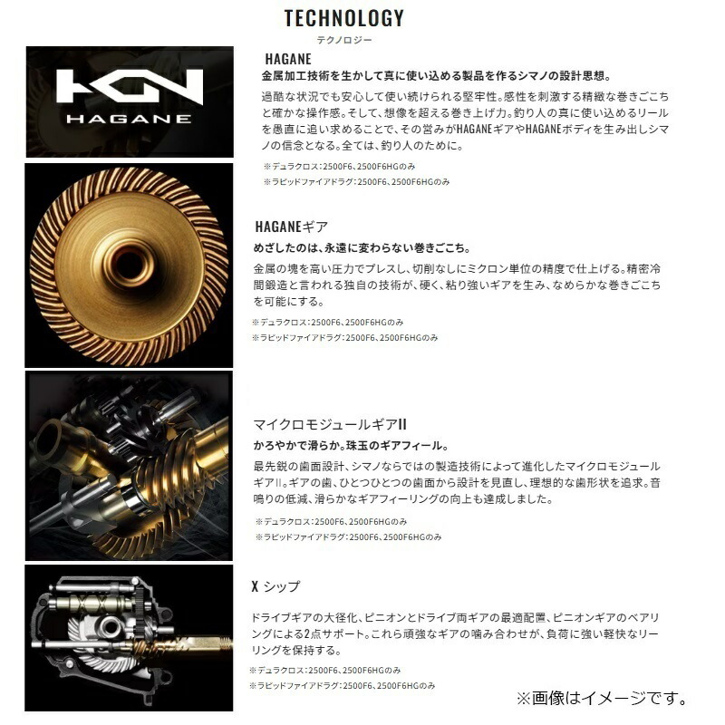 楽天市場】シマノ 25コンプレックスXR C2500F4XG / スピニング リール