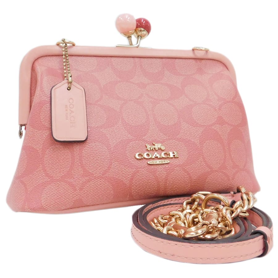 楽天市場】コーチ シグネチャー ピンク（ショルダーバッグ
