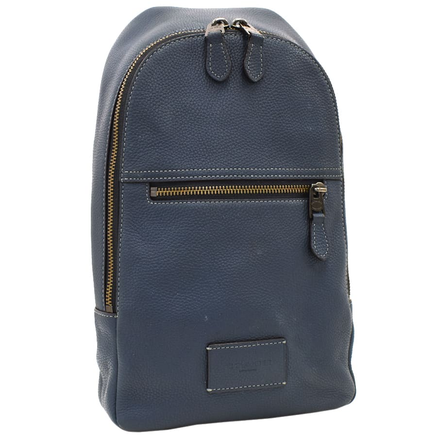 楽天市場】コーチ ネイビー（ボディバッグ・ウエストポーチ｜メンズ