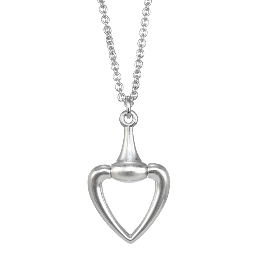 楽天市場】【中古】新品同様 グッチ ホースビット ハート ペンダント