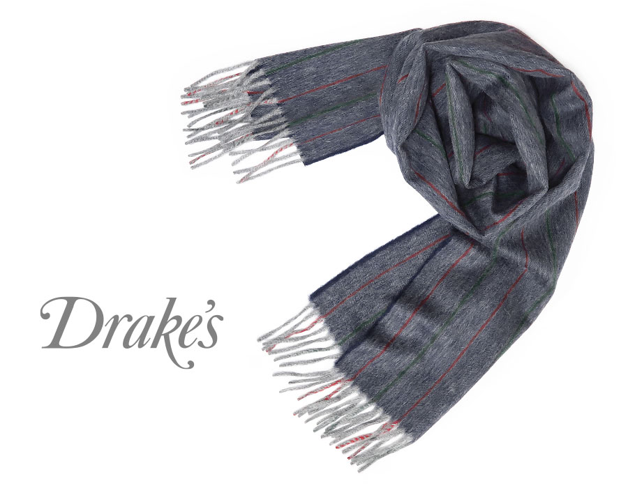 楽天市場】ドレイクス カシミヤマフラー（マフラー・スカーフ｜バッグ