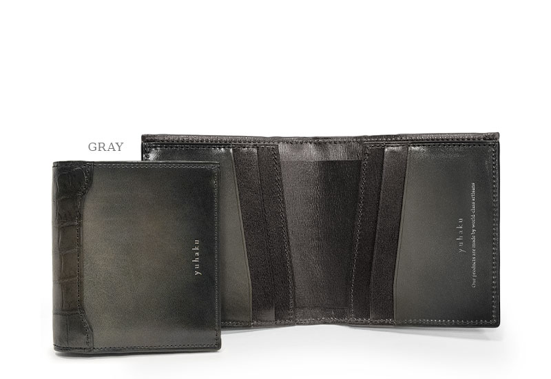楽天市場】[yuhaku正規販売店]yuhaku / ユハク 薄型二つ折り財布