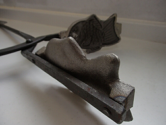 楽天市場】本職用 新型 元祖たい焼き 一丁焼き(一匹用) （ウロコ大きめ