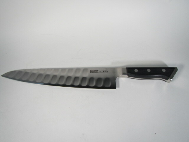 楽天市場】左利き グレステン 牛刀 両刃 724TKL 刃渡り24cm 左用 人気