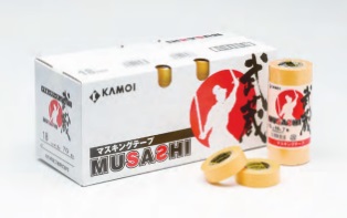 楽天市場】武蔵 マスキングテープ 20mm×18m大箱 1箱（600巻）（小箱×10