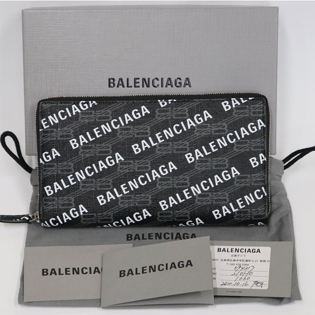 楽天市場】バレンシアガ BALENCIAGA ラウンド ファスナー ウォレット