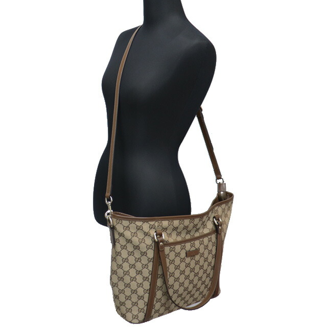 楽天市場】グッチ GUCCI GGキャンバス 2way バッグ 斜め掛け トート