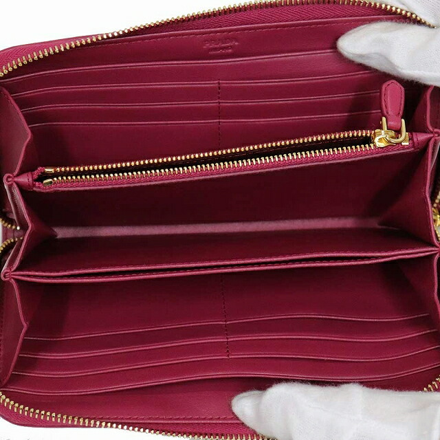 楽天市場】(未使用展示品)プラダ PRADA ラウンドファスナー長財布