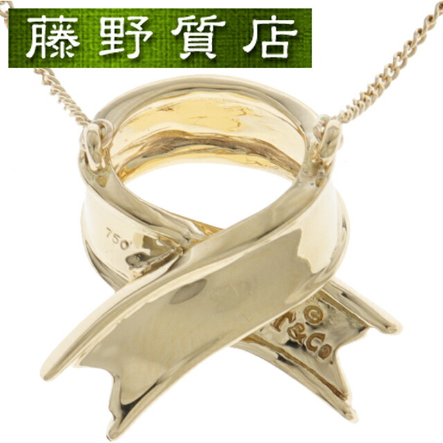 楽天市場】【新品仕上げ済】ティファニー TIFFANY リボン ネックレス