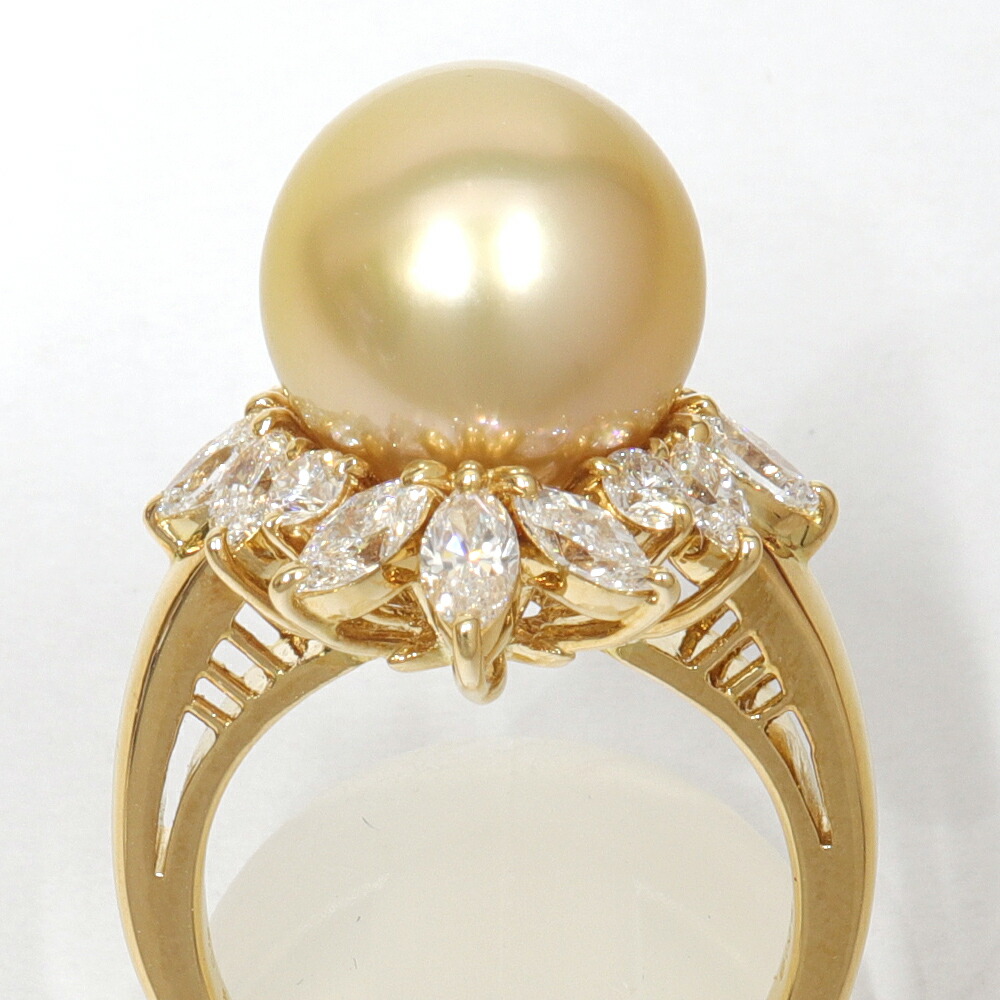 楽天市場】(新品仕上げ済) 希少 ミキモト MIKIMOTO ゴールデン パール