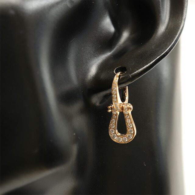 楽天市場】（新品仕上げ済）フレッド FRED フォース10 ダイヤ ピアス