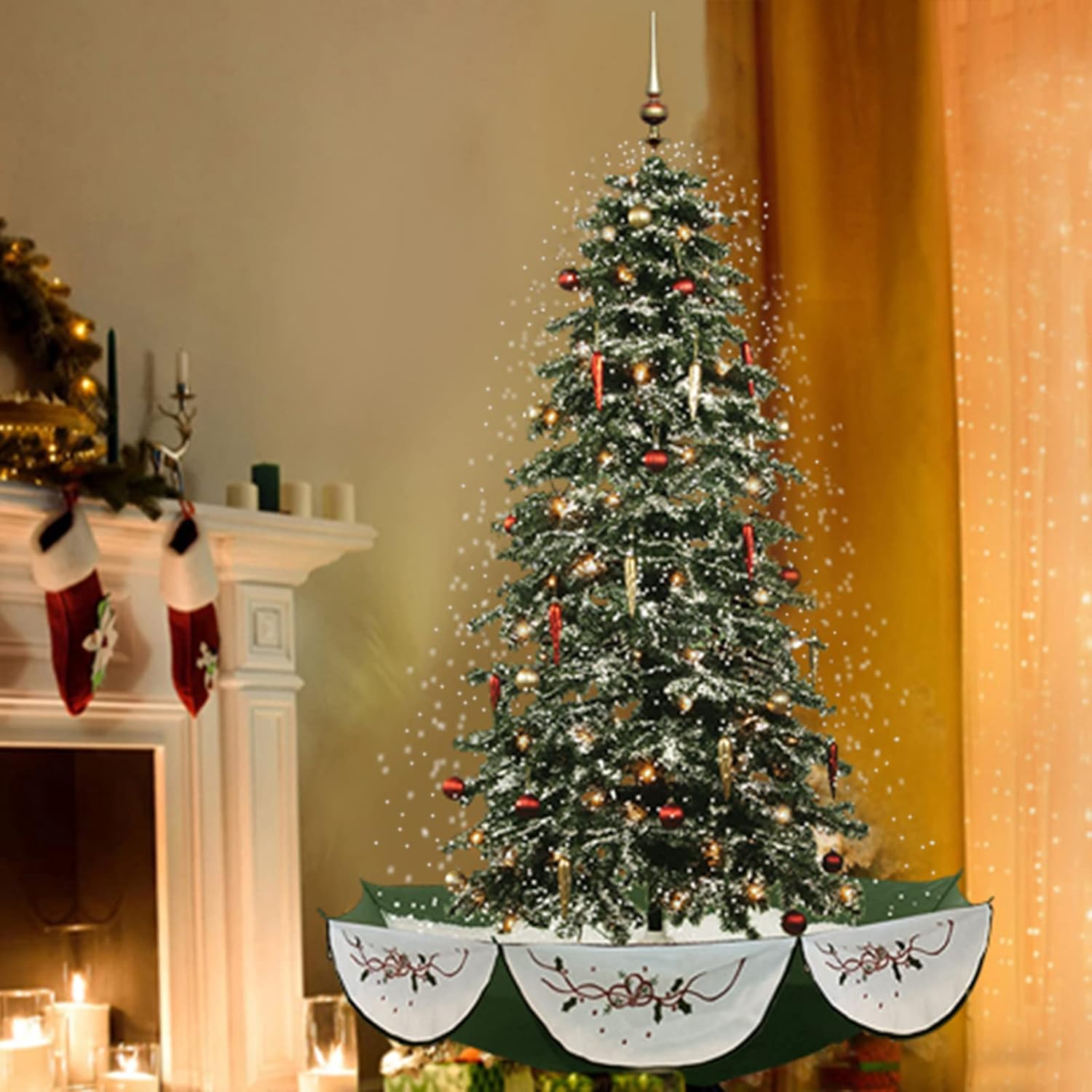 楽天市場】【セール】クリスマスツリー 170cm 雪が降る機能付き 音楽