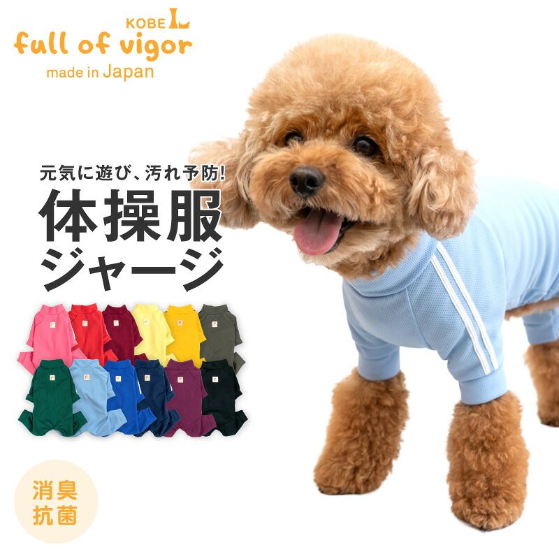 楽天市場】犬 服 春 ドッグプレイ(R) 体操服 ジャージ つなぎ ダックス