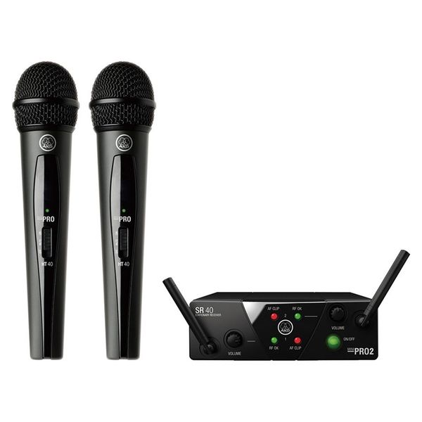 楽天市場】AKG WMS40 PRO MINI2 VOCAL SET DUAL ワイヤレスマイク 2本