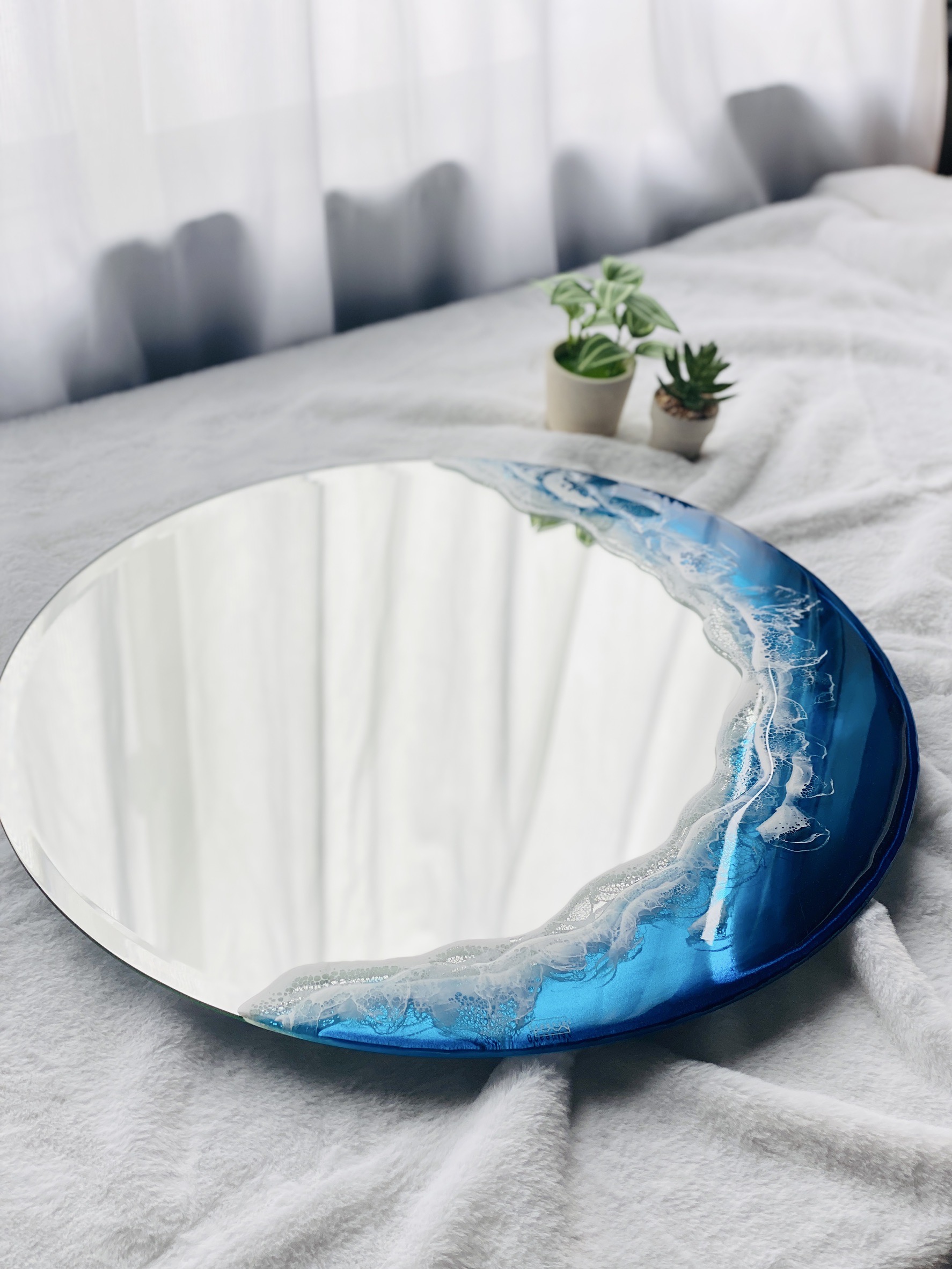 楽天市場】【オーシャンアート】ウォールミラー オーシャン スモーク