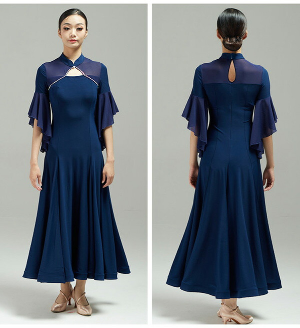 楽天市場】社交ダンス ドレス 社交ダンス衣装 ワンピース 競技用ドレス