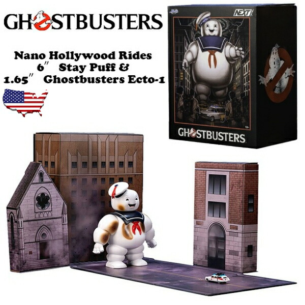 楽天市場】ゴーストバスターズ ecto-1 ミニカー ジオラマ セット