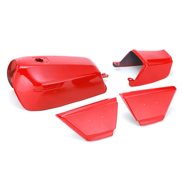 楽天市場】【565/566】 送料無料！ 新品 Z400FX 外装セット レッド