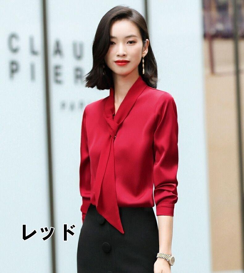 楽天市場】サテン ブラウス ボディスーツ レディース 送料無料