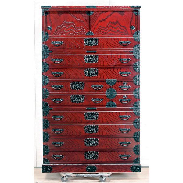 筑後民芸たんす 受注生産 民芸家具 和 民芸箪笥 120cm幅 筑後民芸 120和タンス 開梱