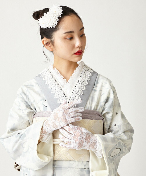 楽天市場】重ね衿「レースカサネ」公式 ふりふ 重ね襟 振袖 訪問着