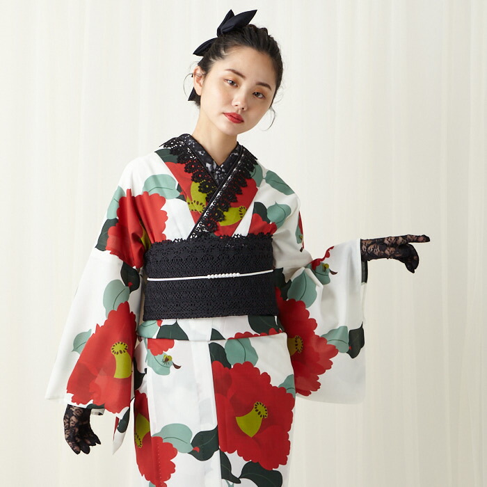 楽天市場】【WEB限定】レースへこ帯・パール帯締セット公式 ふりふ