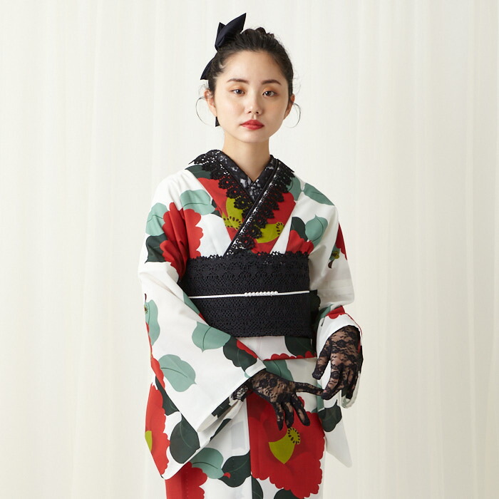 楽天市場】【WEB限定】レースへこ帯・パール帯締セット公式 ふりふ