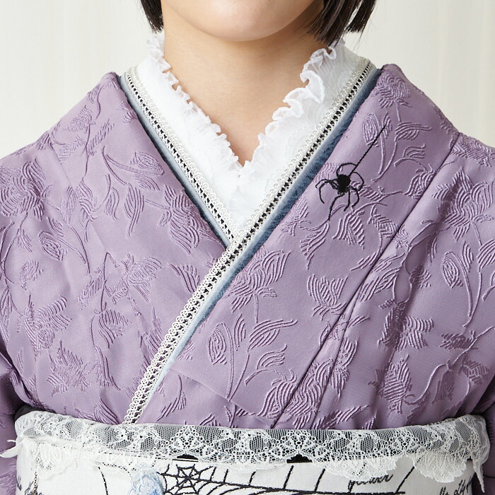 楽天市場】ジャカード金銀重ね衿part2公式 ふりふ 重ね襟 フリル 振袖